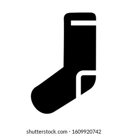 socks icon isolated sign symbol vector illustration - high quality black style vector icons
