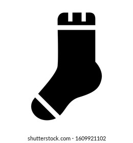socks icon isolated sign symbol vector illustration - high quality black style vector icons
