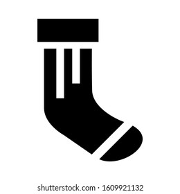 socks icon isolated sign symbol vector illustration - high quality black style vector icons
