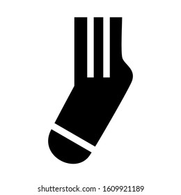 socks icon isolated sign symbol vector illustration - high quality black style vector icons
