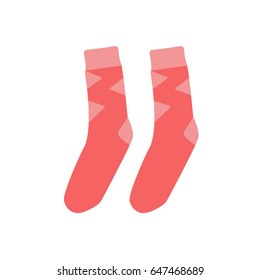 socks icon isolated vector