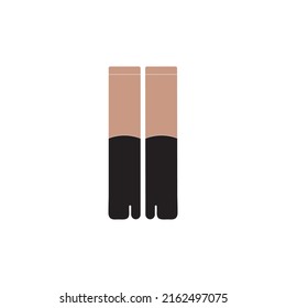 Socks icon logo free vector design