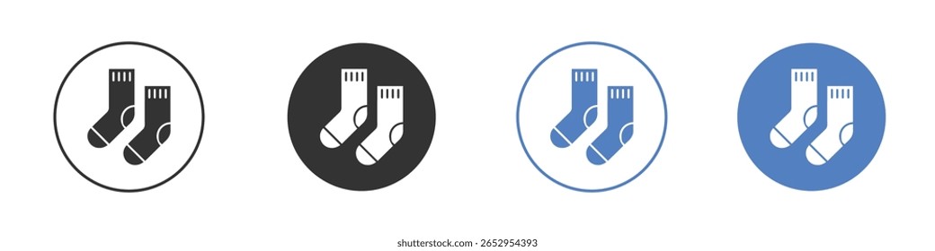 Socks icon logo graphic designs
