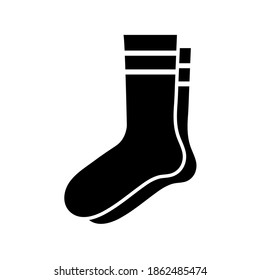 Socks icon, logo isolated on white background