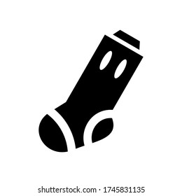 socks  icon or logo isolated sign symbol vector illustration - high quality black style vector icons
