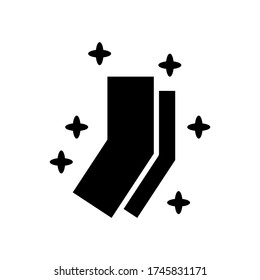 socks  icon or logo isolated sign symbol vector illustration - high quality black style vector icons
