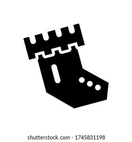 socks  icon or logo isolated sign symbol vector illustration - high quality black style vector icons

