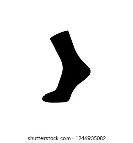 Socks icon, logo on white background