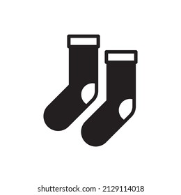 Symbol für Socken-Symbol, Vektorsymbol