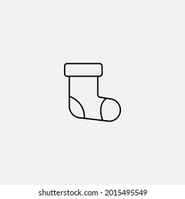 Socks icon sign vector,Symbol, logo illustration for web and mobile