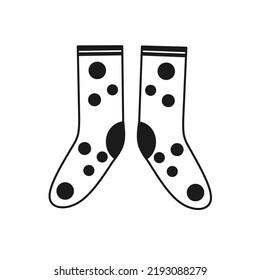 icono de calcetines con un diseño sencillo