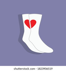socks icon, sock logo, design vector