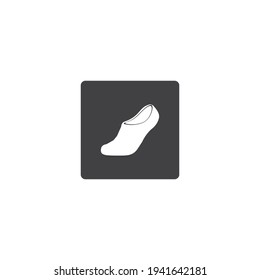 Diseño del logotipo de la ilustración del vector del icono Socks