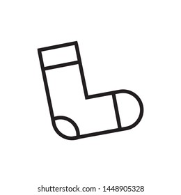 socks icon vector illustration template