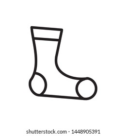 socks icon vector illustration template