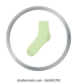 Socks icon of vector illustration for web and mobile