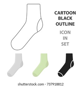 Socks icon of vector illustration for web and mobile