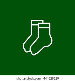 socks line icon