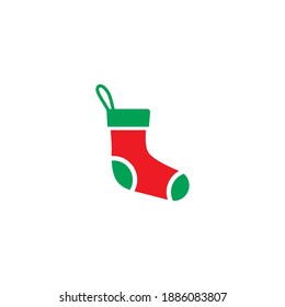 Socks logo and symbol vector flat design