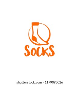 Socks Logo Template