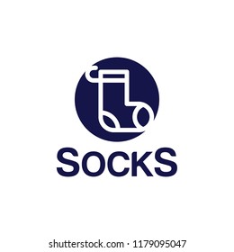 Socks Logo Template