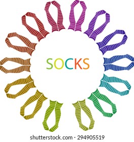 socks stockings vector