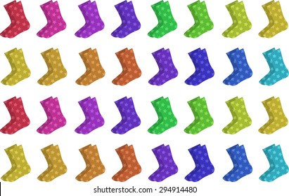 socks vector