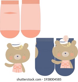 socks vector design pattern sketch