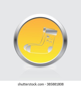 Socks vector icon