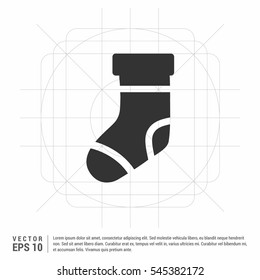 socks vector icon

