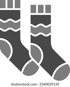Socks vector icon. Can be used for printing, mobile and web applications.