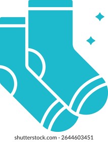 Ícone de vetor Socks. Pode ser usado para impressão, aplicativos móveis e da Web.
