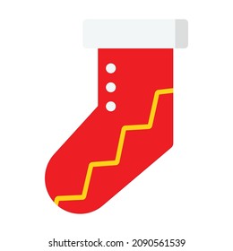 Socken, Vektorsymbol Isolierte Vektorsymbol, die leicht modifiziert oder bearbeitet werden können

