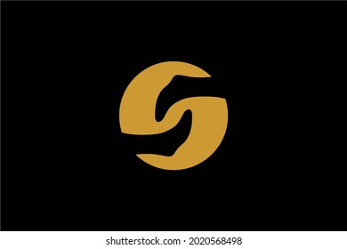 Socks vector logo design. Footwear logo symbol icon.