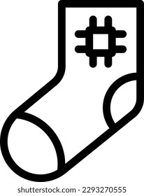 socks wireless Vector illustration on a transparent background.Premium quality symbols.Thin line vector icon for concept and graphic design.