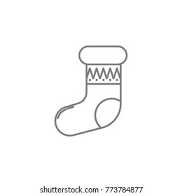Sockss line icon. Web element. Premium quality graphic design. Signs symbols collection, simple icon for websites, web design, mobile app, info graphics on white background