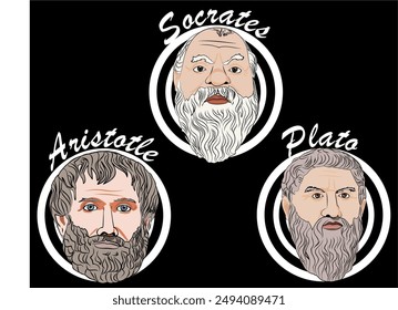 Socrates, Plato and Aristotle - Pillars of Western Philosophy, greatest Philosophical Thinkers of All Time!