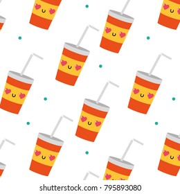 Soda background design