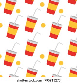 Soda background design