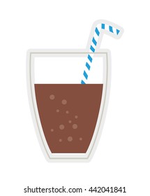 Soda beverage. Drink design. Vector graphic