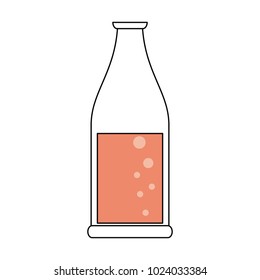 Soda in bottle