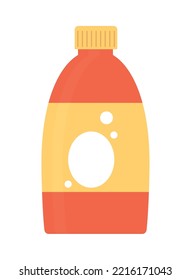 soda bottle icon on white background