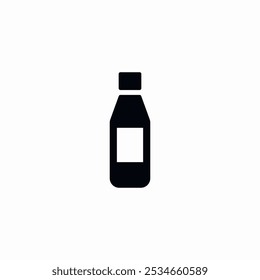 Soda-Flasche-Symbol-Zeichen-Vektor