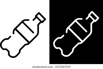 Soda Bottle Icon vector design 