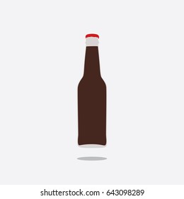 Soda bottle icon, vector illustration design. Drinks collection.