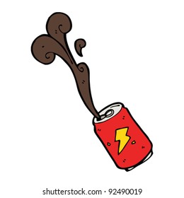 soda can cartoon