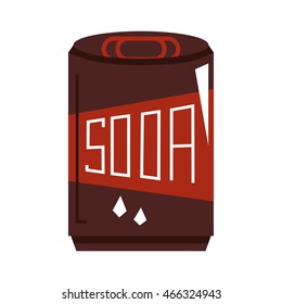 soda can drink icon vector illustration design