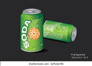 Soda Can Green