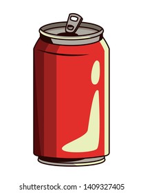 soda can icon cartoon vector illustration graphic design