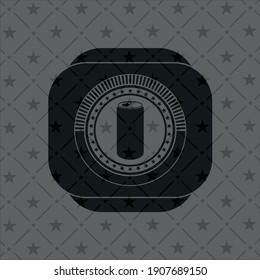 Limonade kann in schwarzem Emblem Symbol erscheinen. Jahrgang. 